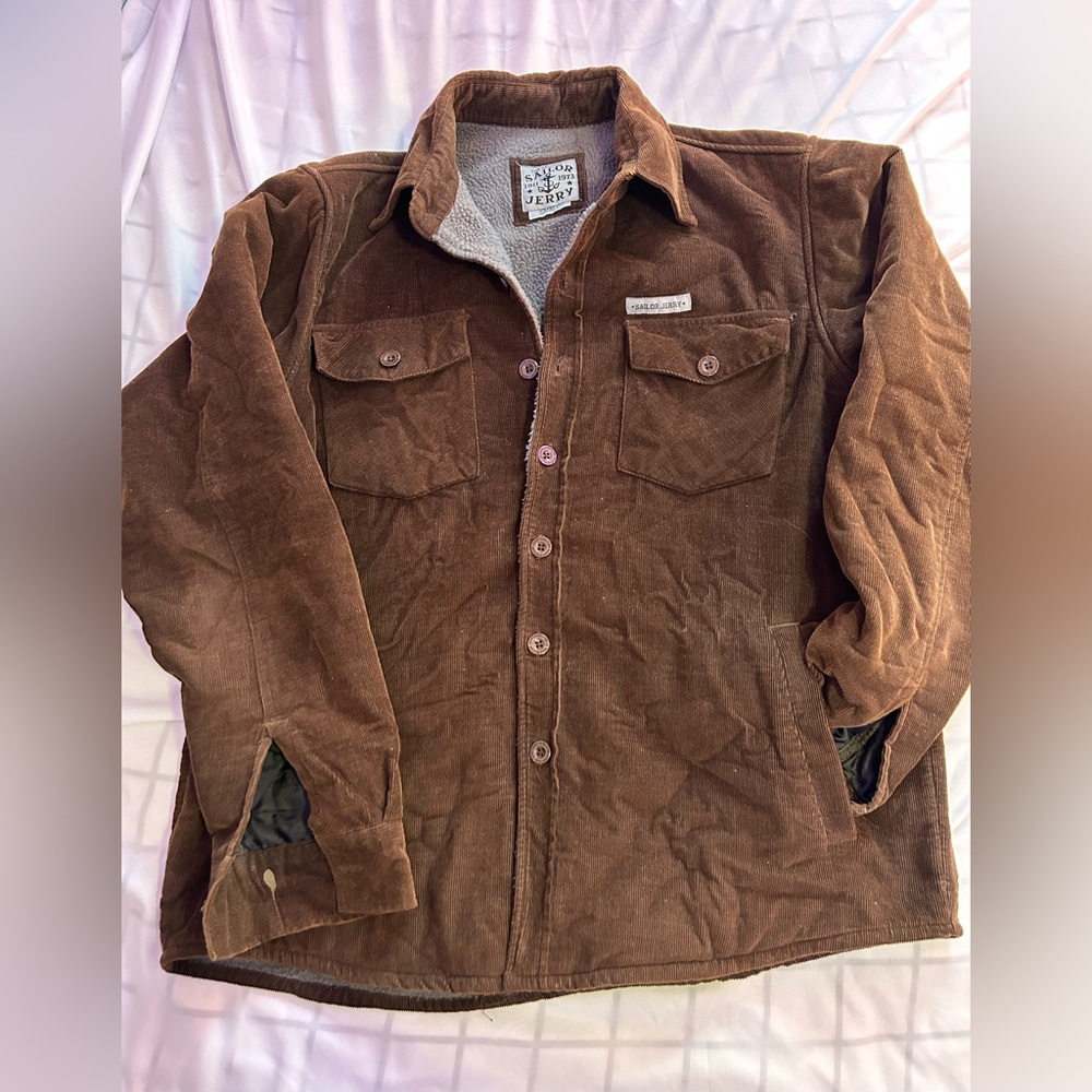 Men’s Small Sailor Jerry Corduroy Jacket